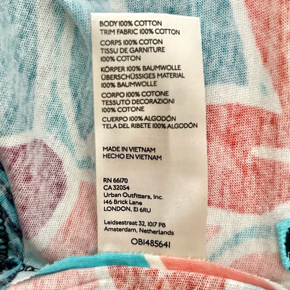 🍒NWT Free People On A Boat Boxy Crop Polo in Coastal. Small. - Picture 10 of 12